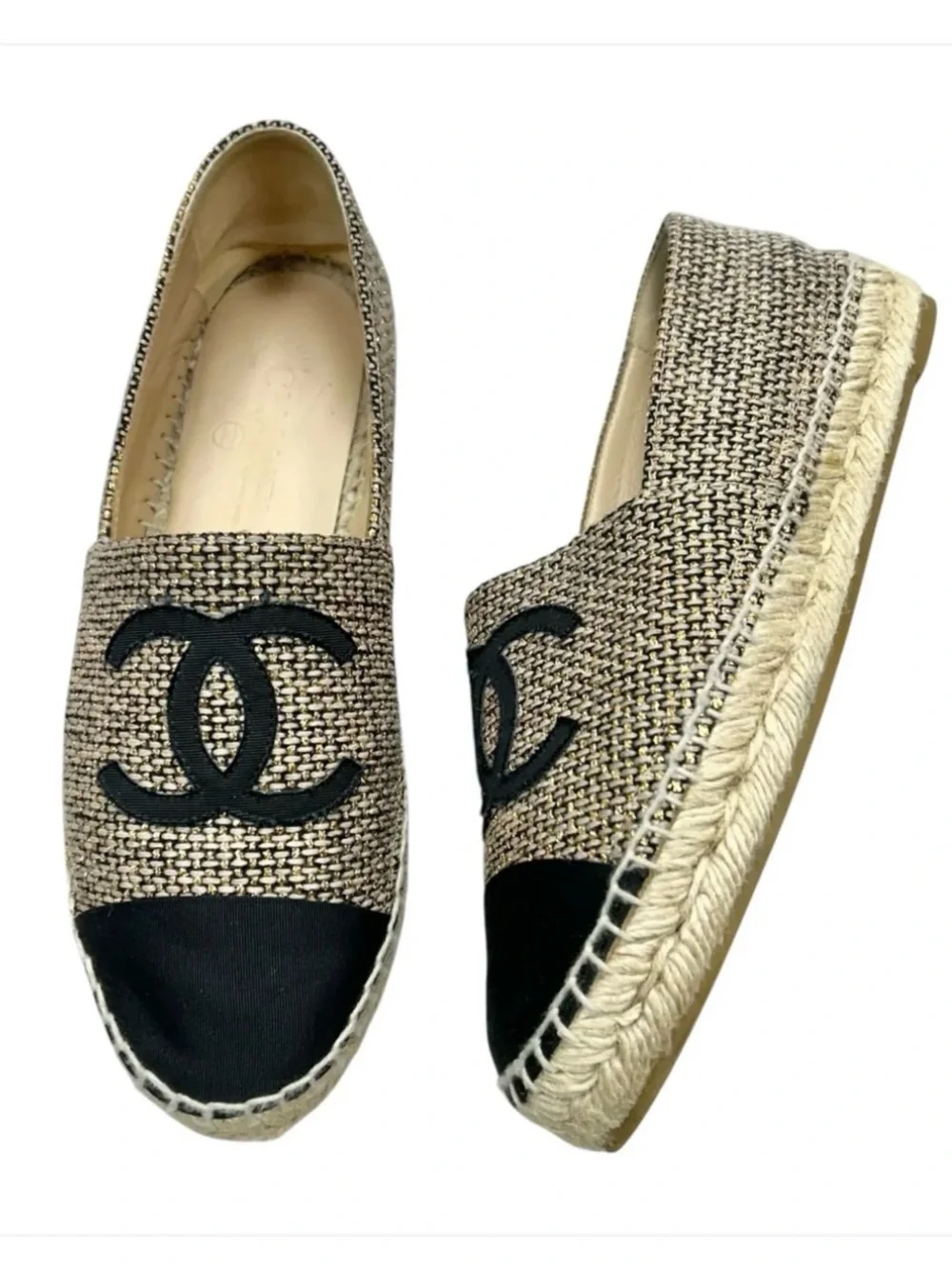 CHANEL classic espadrilles
